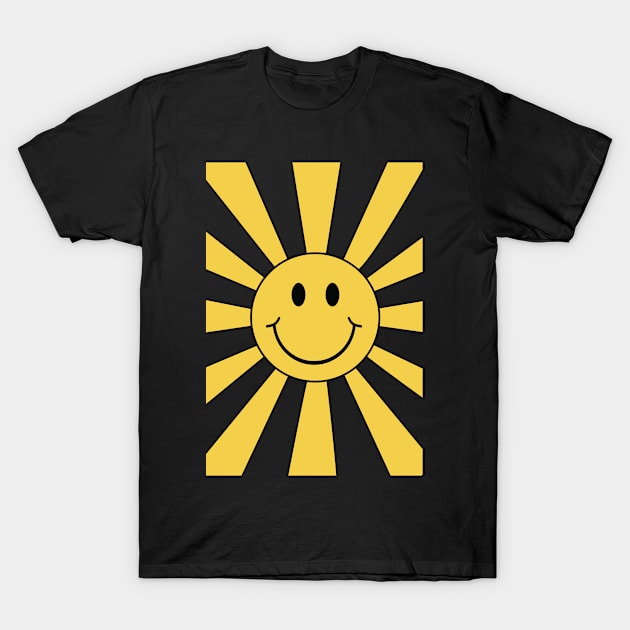 Acid House Happy Hardcore Sunshine Ravers T-Shirt by RuftupDesigns